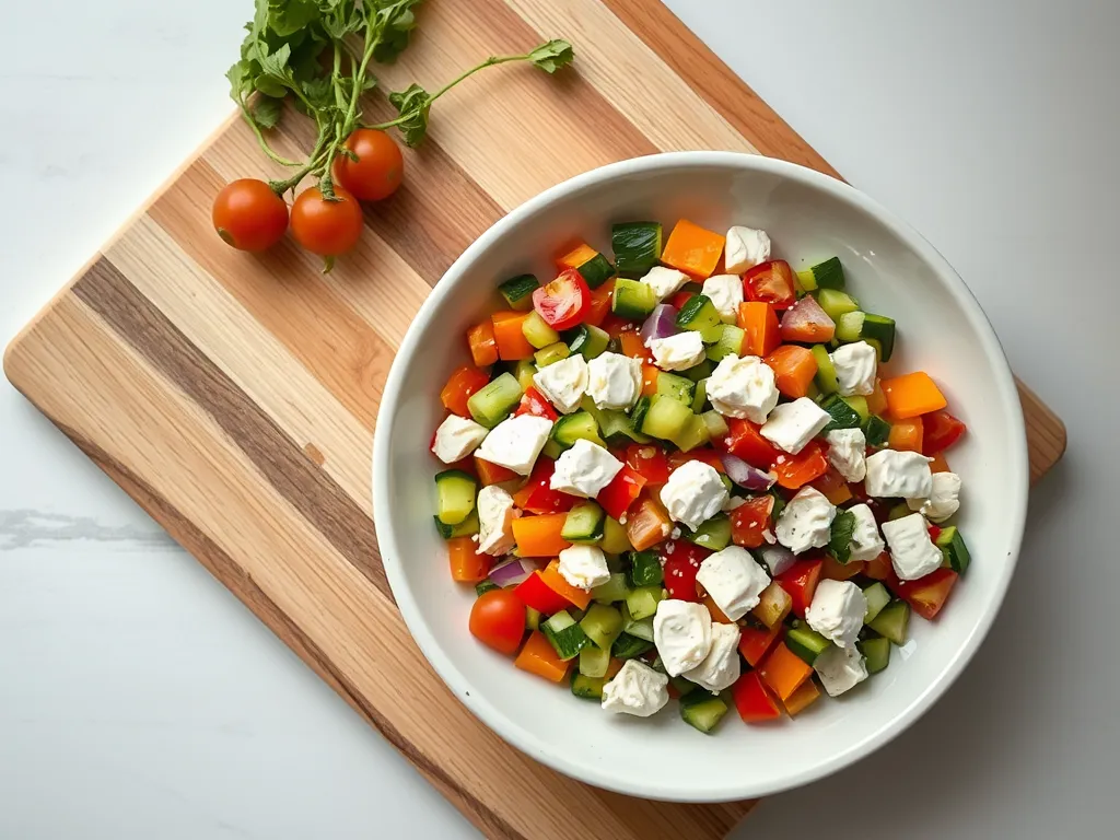 greek-salad — Keep your Mediterranean feast fresh and safe in the fridge.