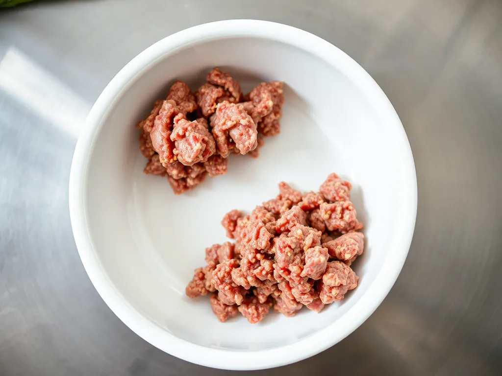 ground veal — Fast spoilage rules for ground veal at room temperature