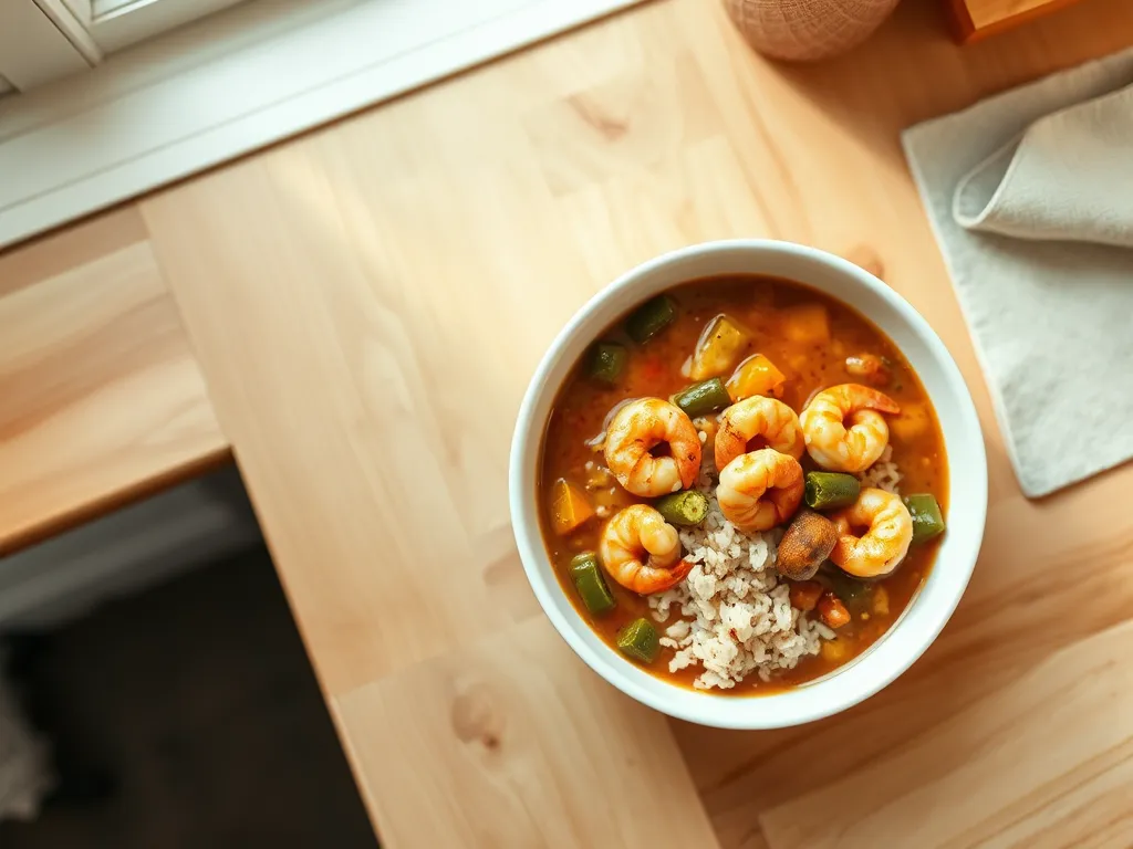 gumbo — Leftover gumbo gets risky fast once it sits out warm and still.