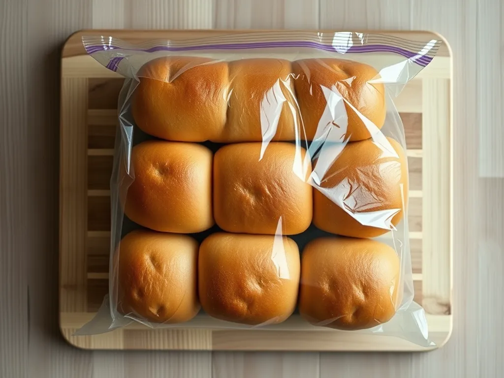 hot-dog-buns — Keep your buns soft and delicious in the pantry or freezer.