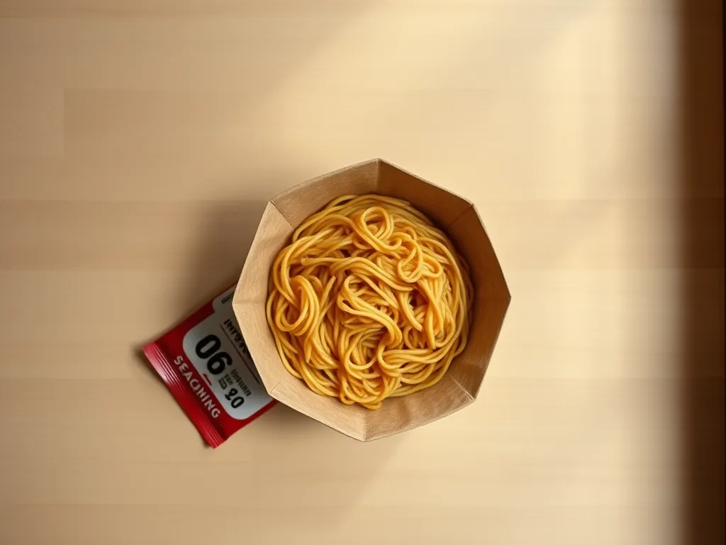 instant-ramen — Dry noodle blocks and seasoning packets keep best when sealed and cool.