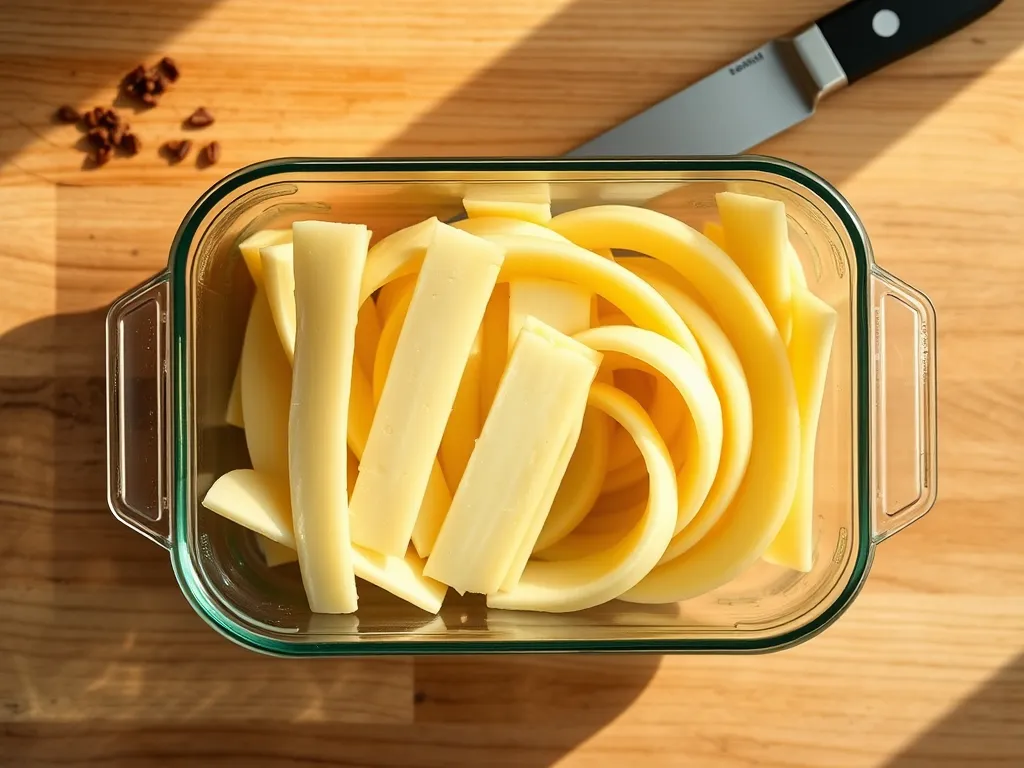 jicama-strips — Keep your crunchy jicama strips fresh and safe for snacking.