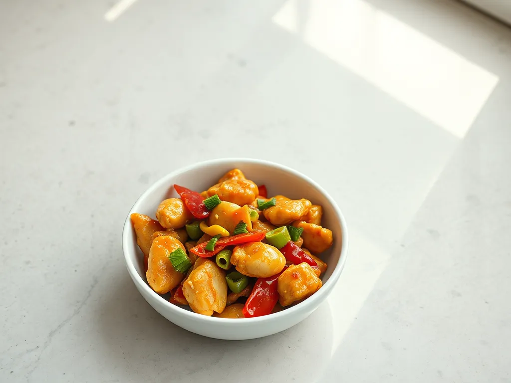 kung-pao-chicken — Short counter window, then it gets dicey fast