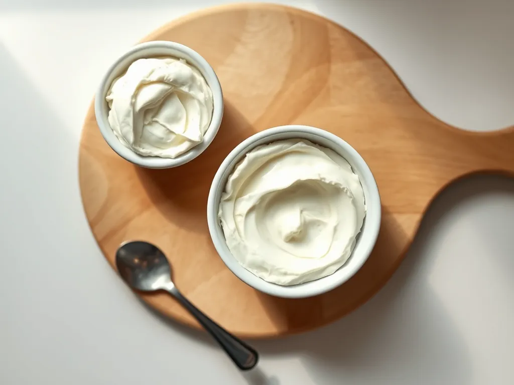 mascarpone — Creamy, delicate, and quick to turn if mishandled