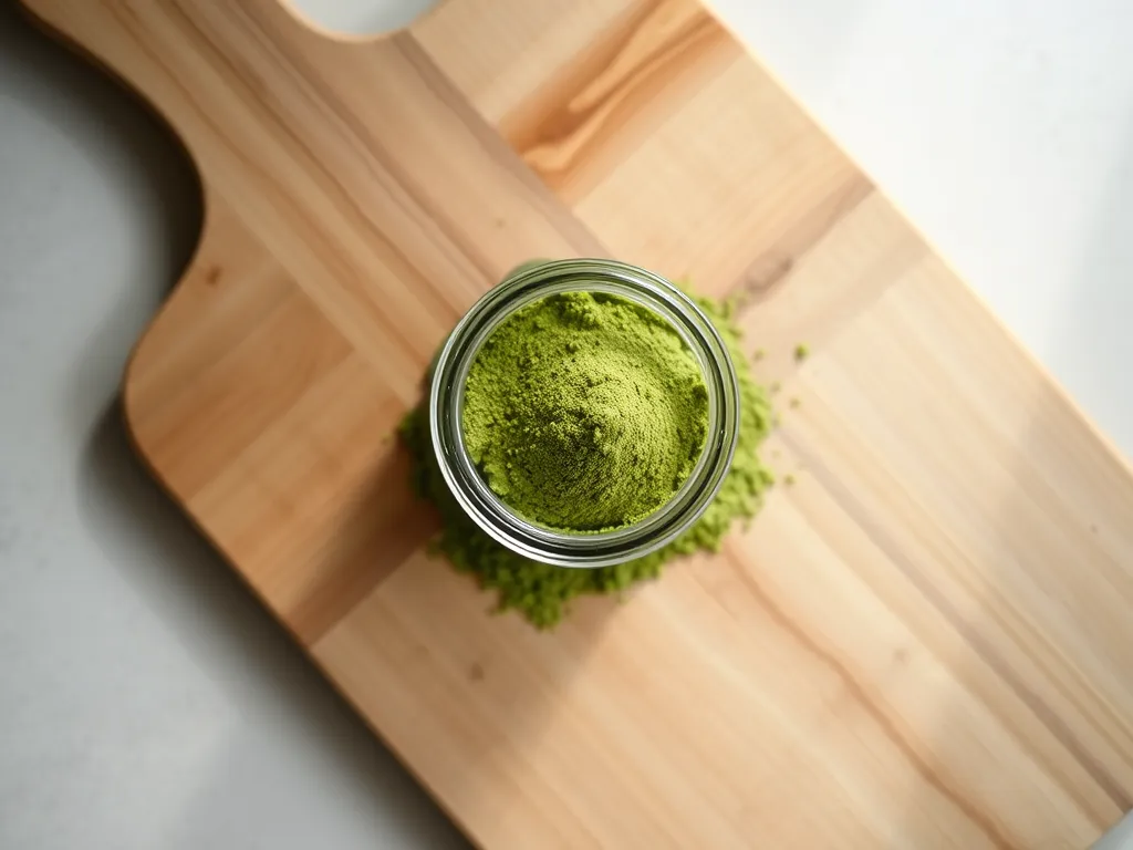 Preserving the vibrant color and earthy notes of your matcha powder.