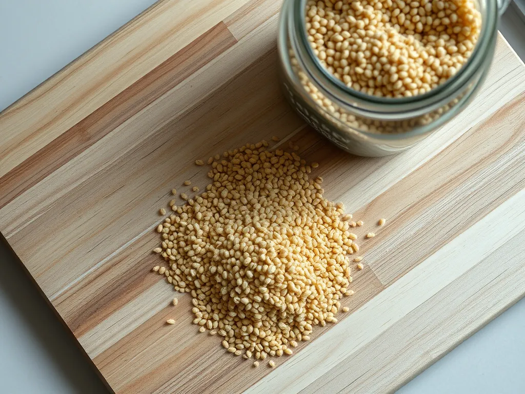 millet — Identifying fresh millet and signs of pantry spoilage.