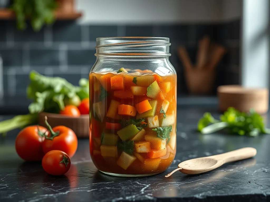 minestrone-soup — Keep your hearty vegetable soup fresh and safe for several days.