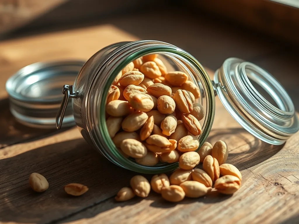 peanuts — Storage tips for keeping your peanuts crunchy and fresh.