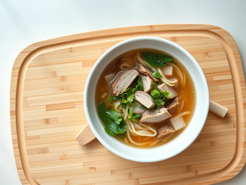 pho — A quick safety check for leftover pho at room temperature