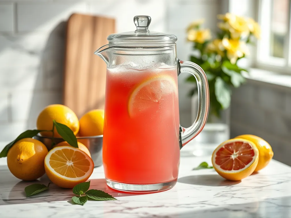 pink-lemonade — Keep your berry-infused citrus drink fresh and tasty in the fridge.