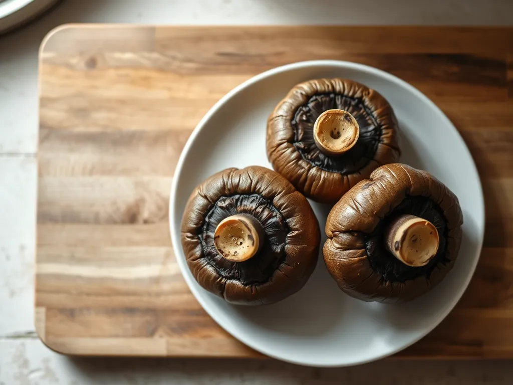 portobello-mushrooms — Keep your earthy gems fresh and flavorful in the fridge.