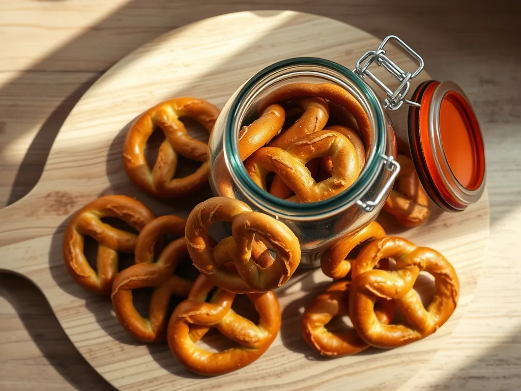 pretzels — Keep your snack crunchy with proper storage tips for pretzels.