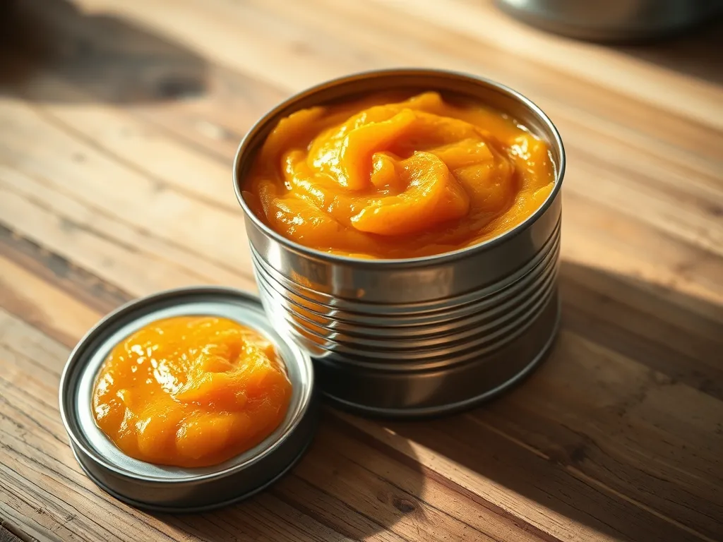 pumpkin-puree-canned — Learn the shelf life and safety of canned pumpkin puree in your pantry.