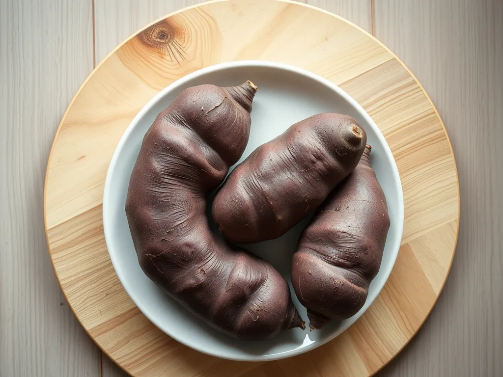purple-sweet-potato — Store your purple sweet potato in a cool, dry place to keep them fresh for weeks.