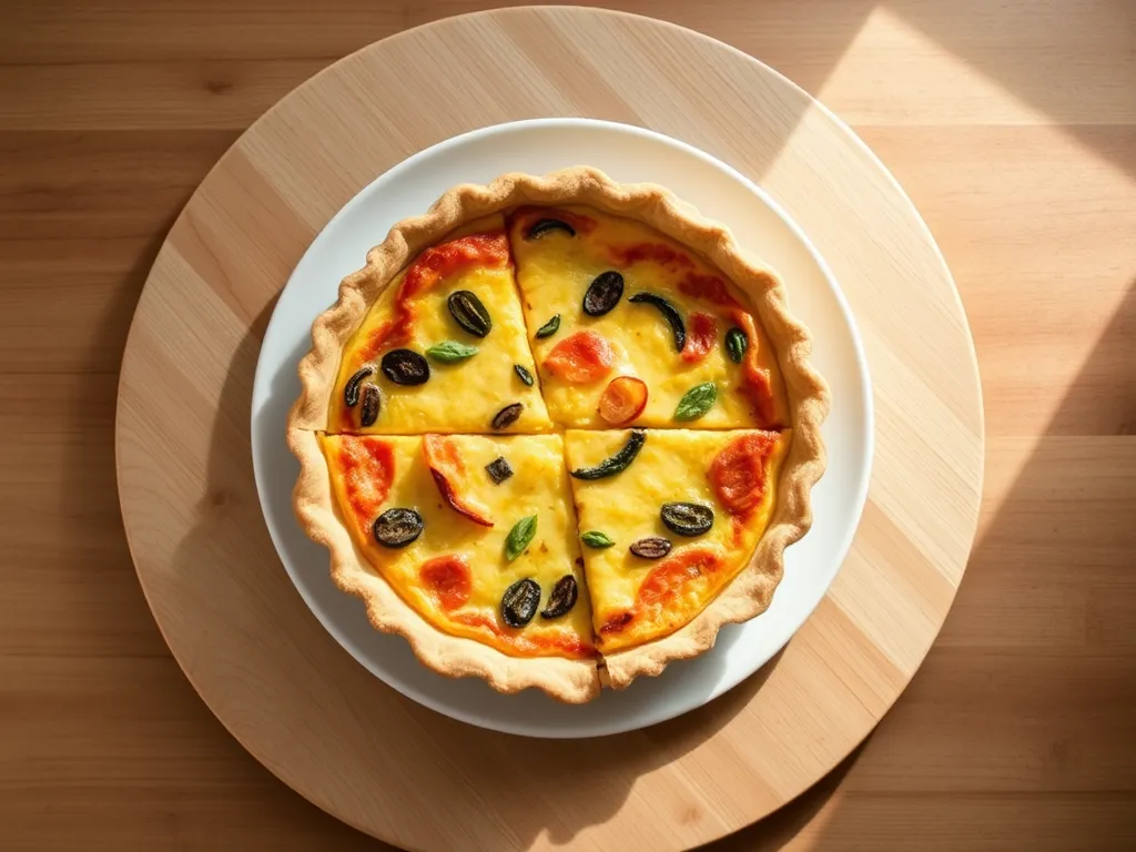 quiche — A quick visual-and-smell guide for Quiche on the counter