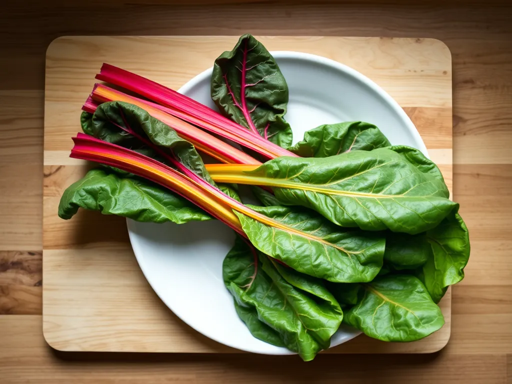 rainbow-chard — Keep your leafy greens crisp and vibrant in the fridge.