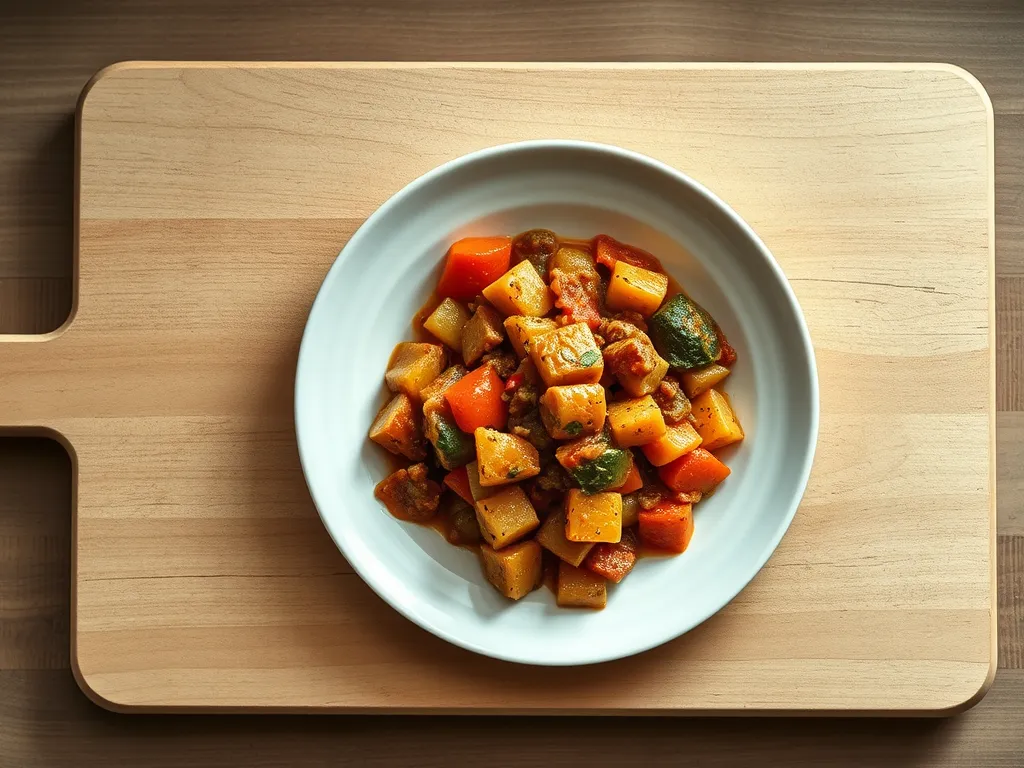 ratatouille — Keep your vegetable medley fresh and safe in the fridge.