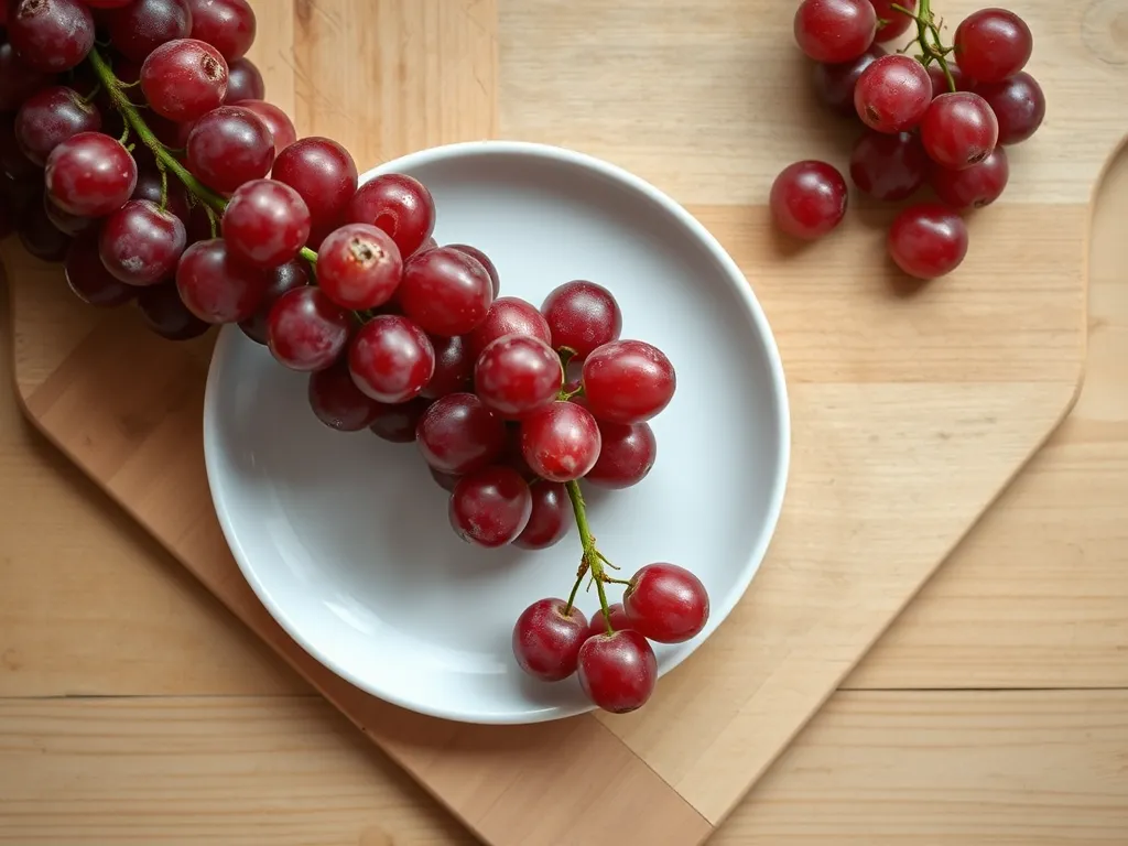 red-globe-grapes — Keep your red globe grapes crisp and juicy in the fridge.