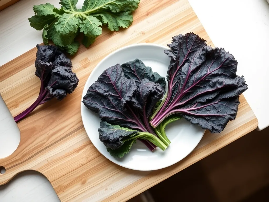 red-russian-kale — Keep your leafy greens crisp and vibrant in the fridge.