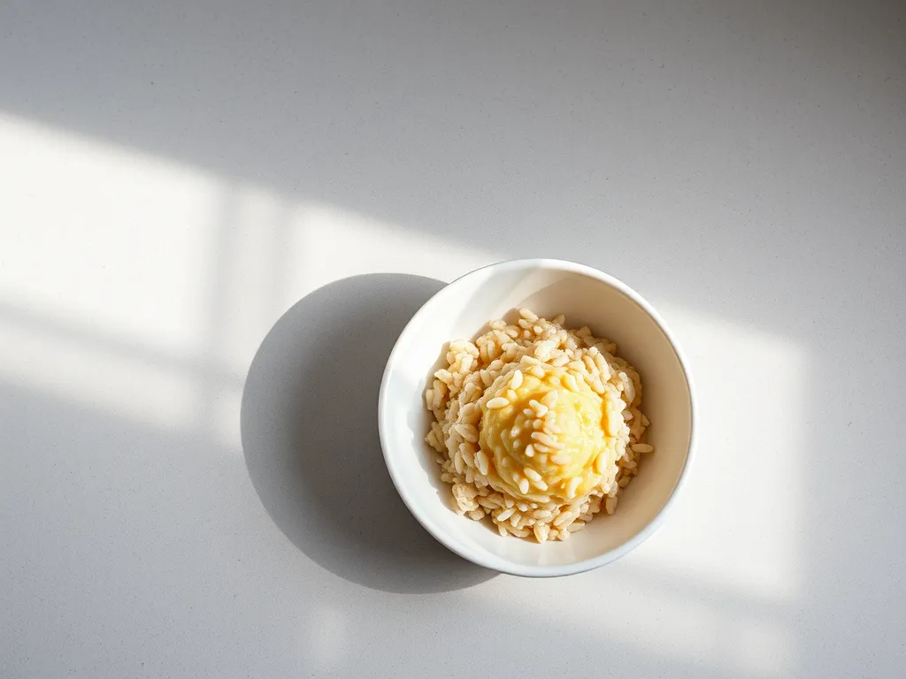 risotto — Frozen risotto has a short, texture-sensitive window.