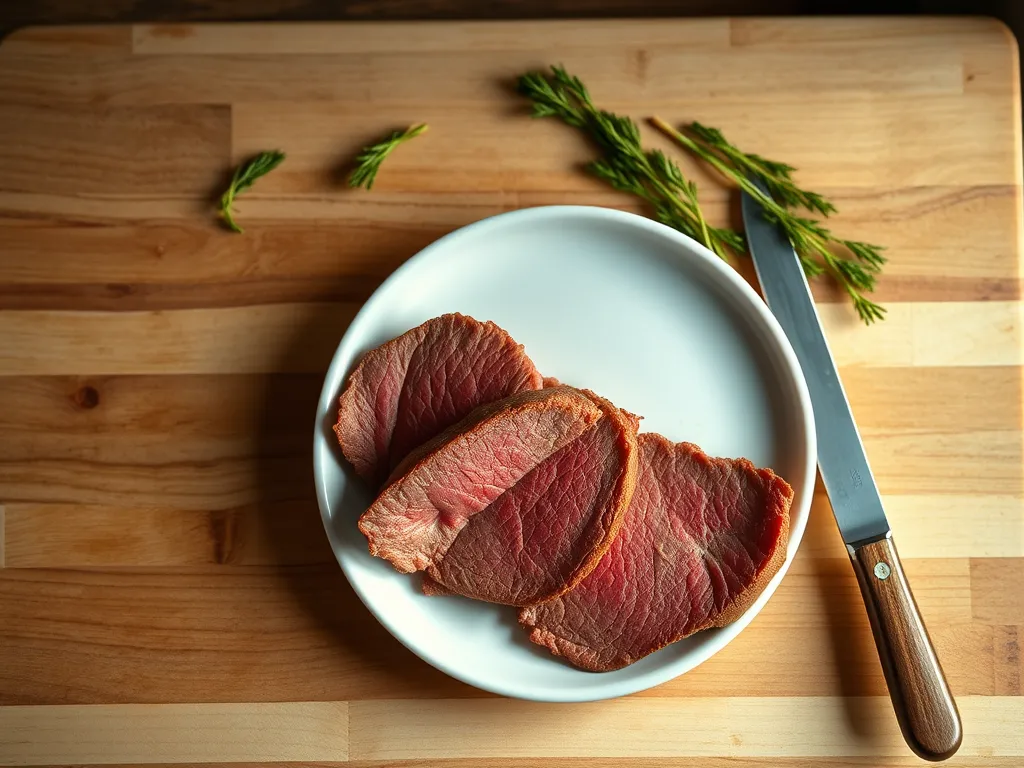 roast-beef-deli — Safety tips for storing roast beef deli meat in your refrigerator.