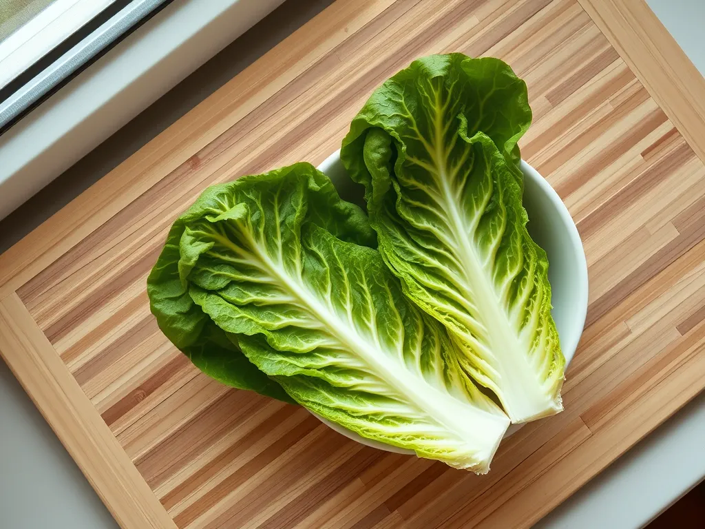 romaine — Counter-life cues for crisp, fresh romaine