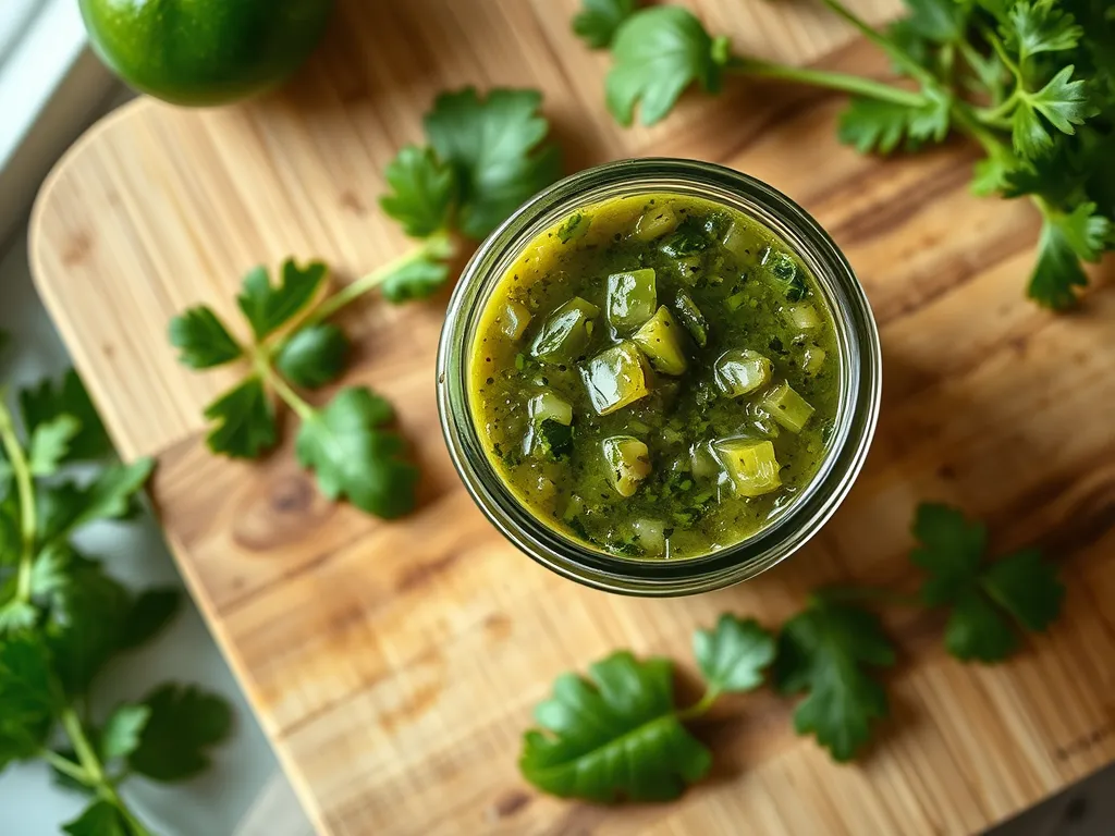 salsa-verde — Keep your tomatillo sauce fresh and safe for several weeks.