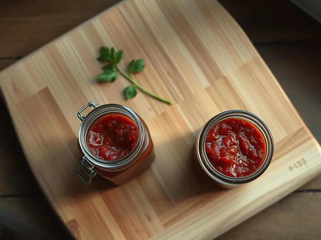 sambal-oelek — Keep your spicy condiments fresh and flavorful in the fridge.