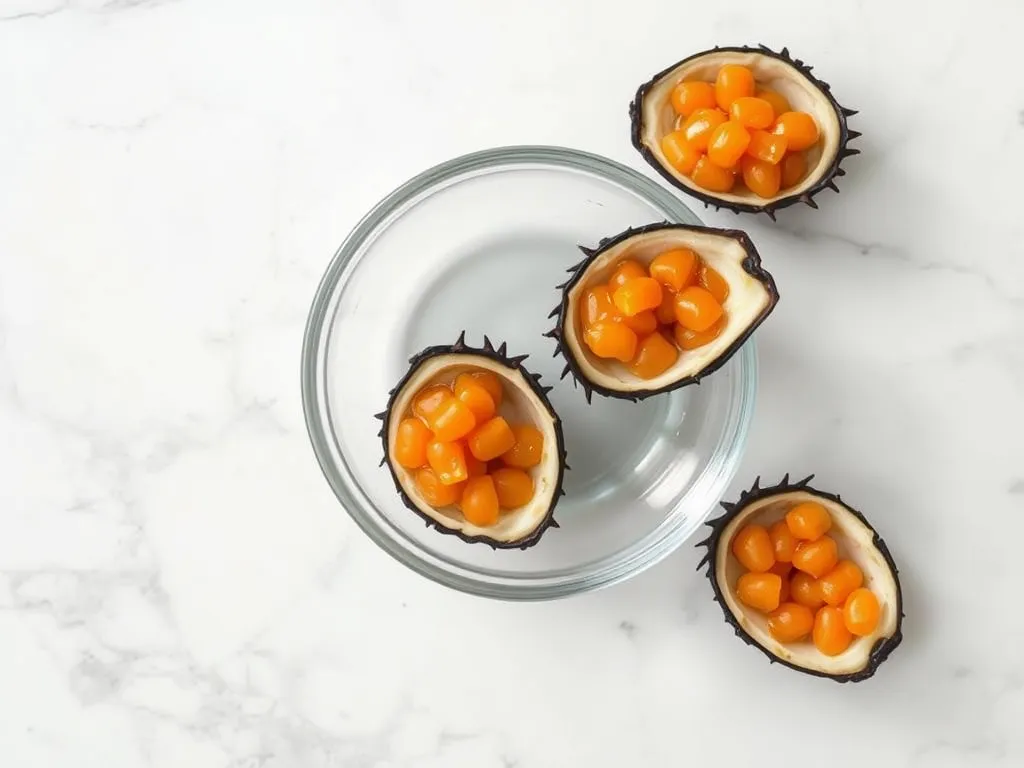 sea-urchin — Identifying freshness in sea urchin for safe and delicious dining.
