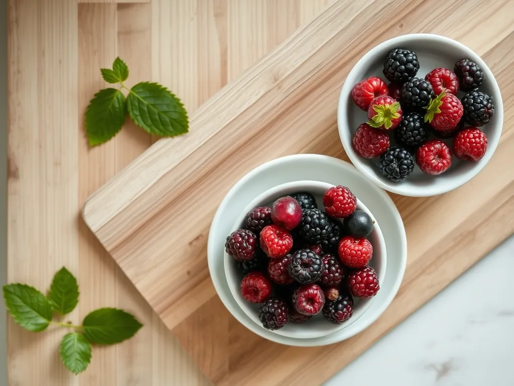 serviceberries — Keep these tart wild berries fresh for your next batch of jam or muffins.