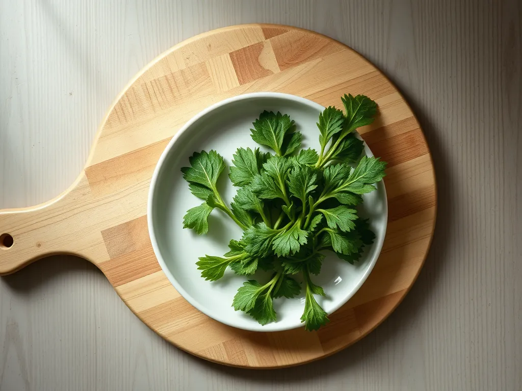 shiso-leaves — Keep these aromatic Japanese herbs fresh for your next culinary creation.