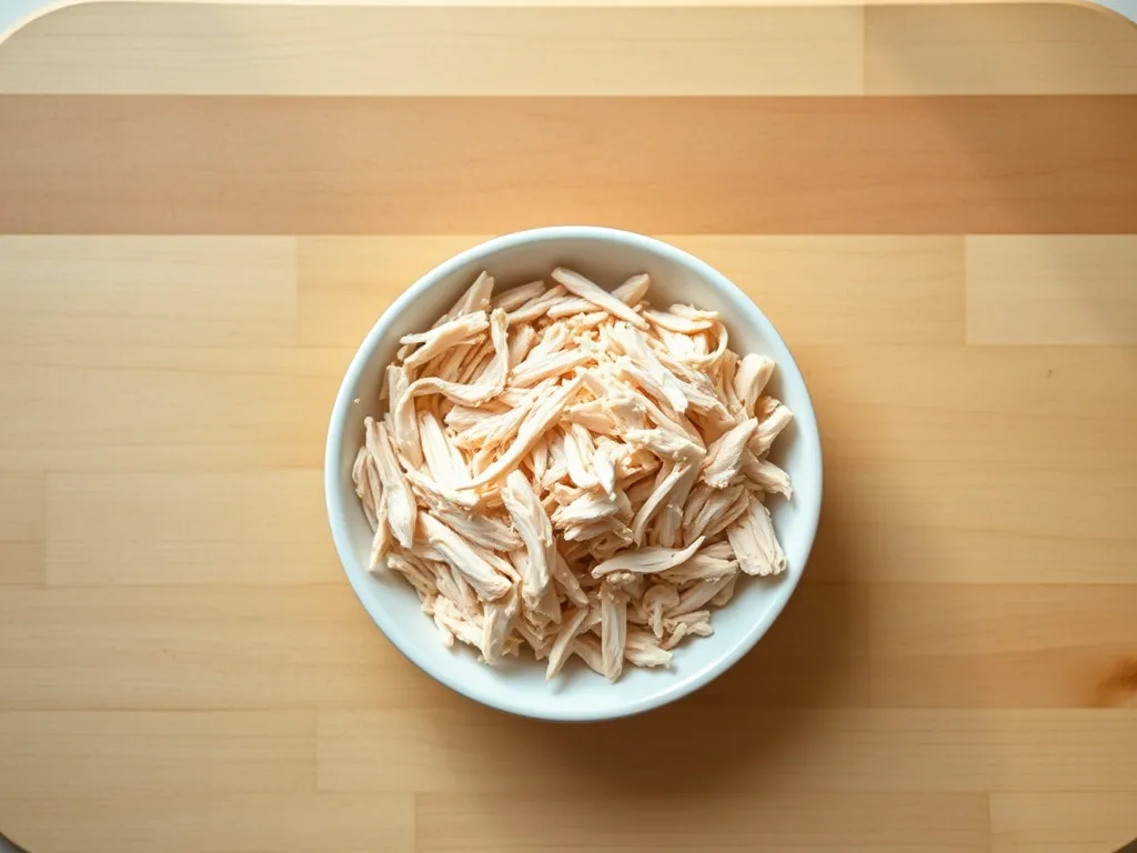 shredded-chicken — Frozen leftovers with a simple safety check