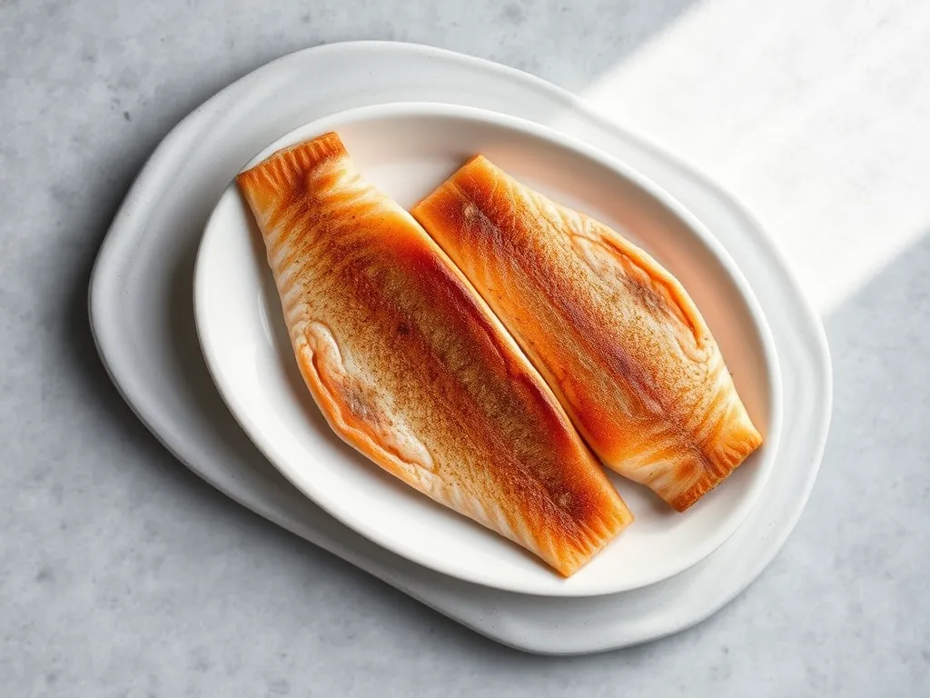 A quick visual and smell guide for smoked trout at room temperature