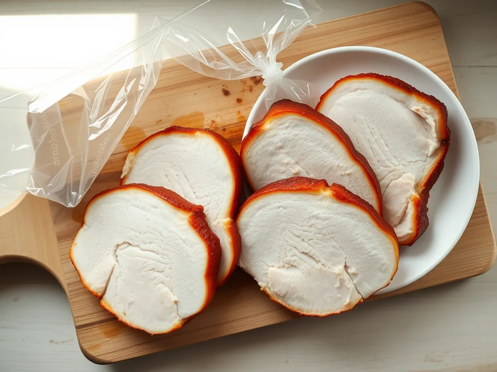 smoked-turkey — Keep your deli meats safe and delicious in the fridge.