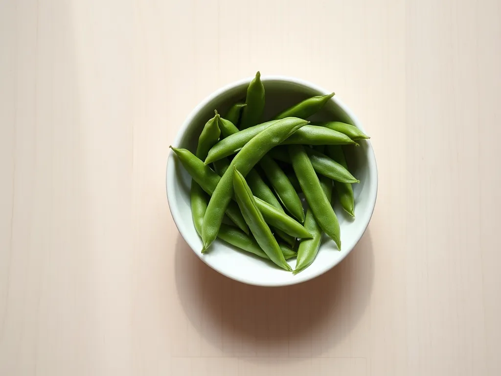 snap-peas — Quick cues for snap peas that are still crisp enough to use