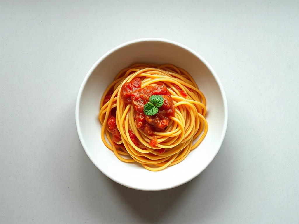 spaghetti — Frozen spaghetti keeps its shape best when packed airtight.