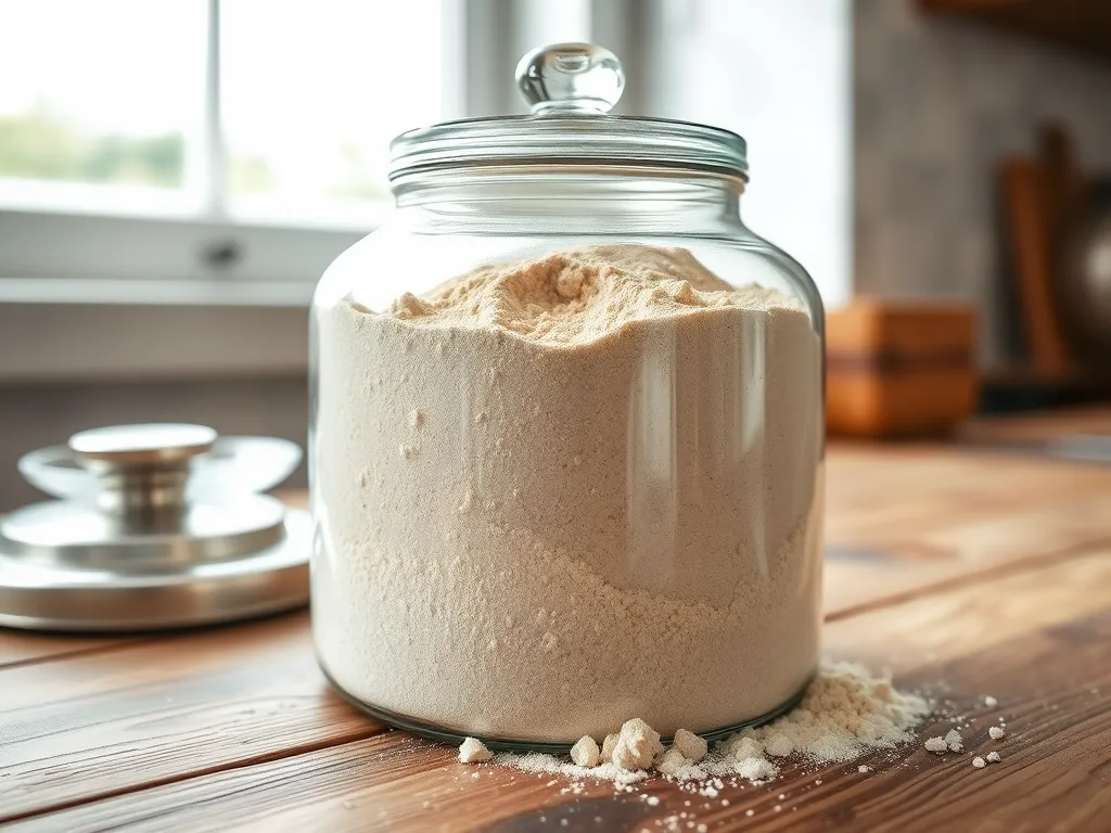 spelt-flour — Keep your ancient grain flour fresh and flavorful in the pantry.