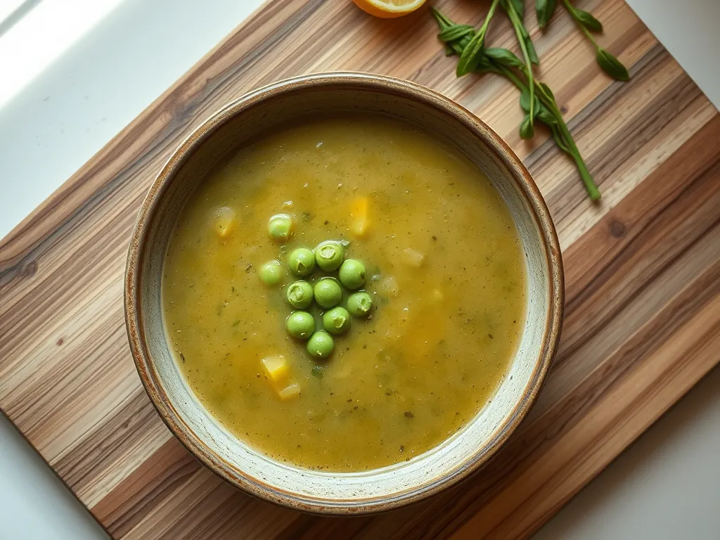 split-pea-soup — Keep your hearty split pea soup fresh and safe for several days.