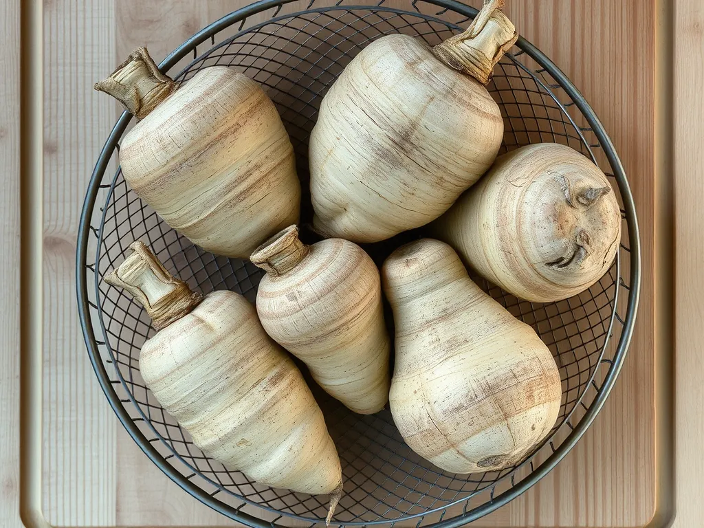 sunchokes — Keep these earthy Jerusalem artichokes fresh for weeks in your pantry.