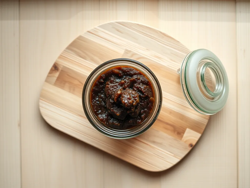 tapenade — Keep your olive and caper blend flavorful and fresh in the fridge.