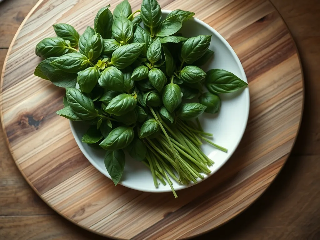 thai-basil-leaves — Keep your Thai basil fresh and vibrant for the perfect aromatic touch.