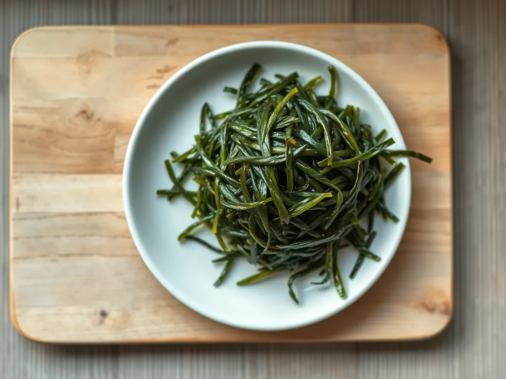 wakame-seaweed — Identifying the signs of freshness and spoilage in wakame seaweed.