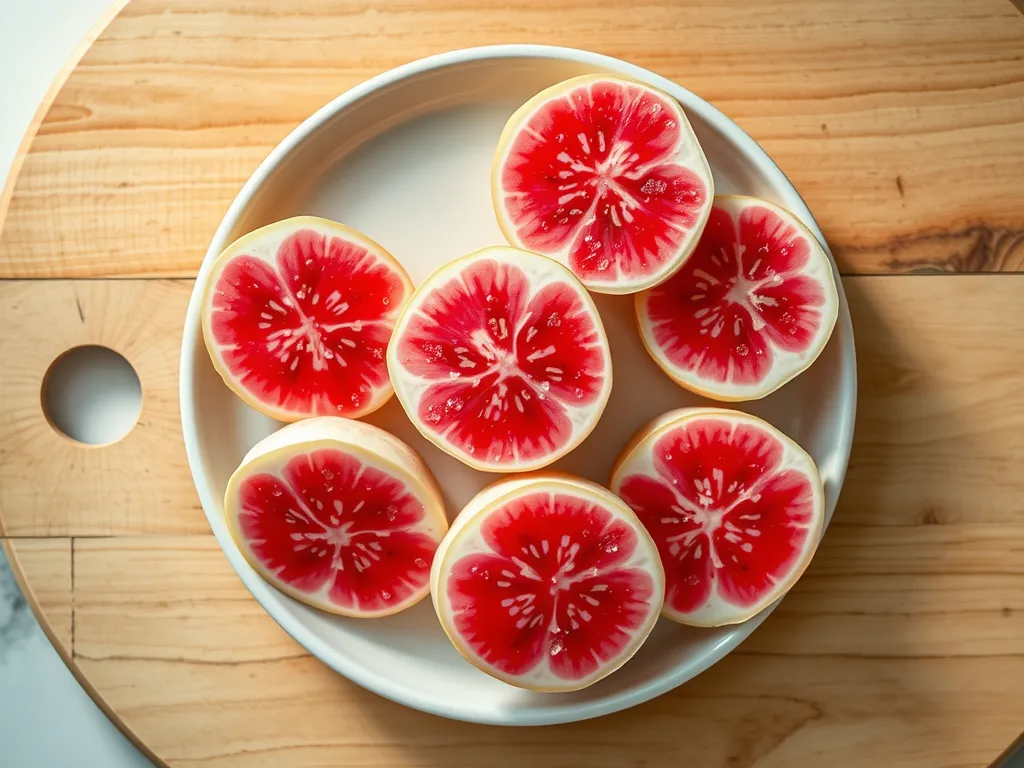 watermelon-radish — Keep your watermelon radishes crisp and vibrant in the fridge.