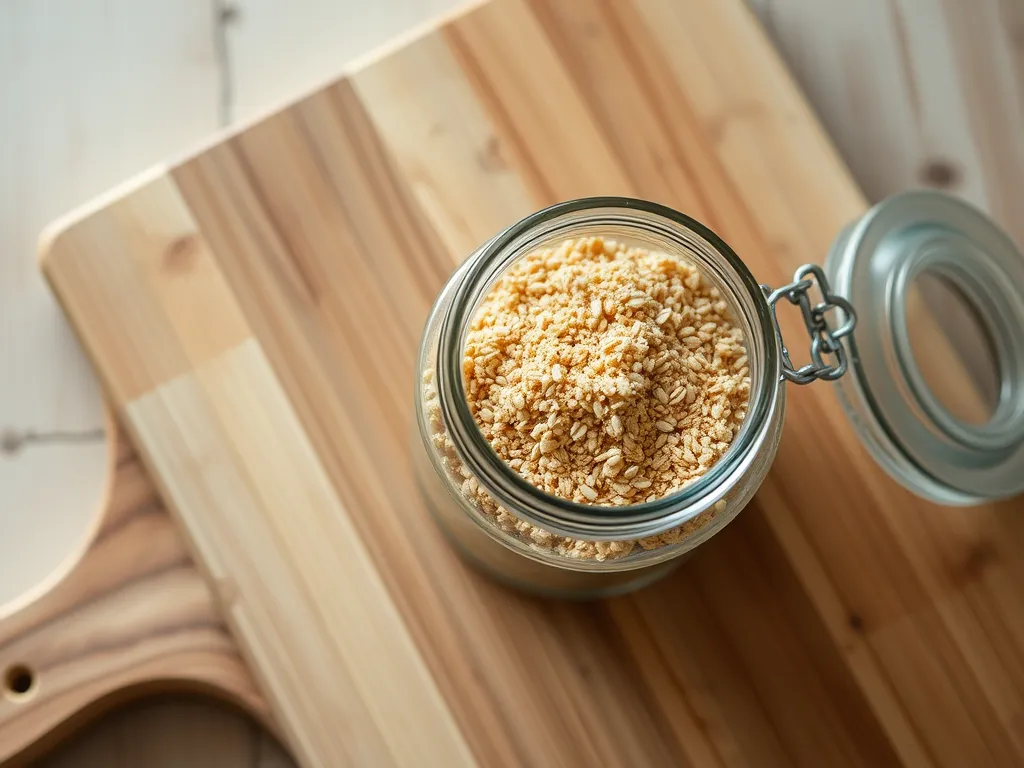 wheat-germ — Keep your nutrient-dense topping fresh in the pantry.
