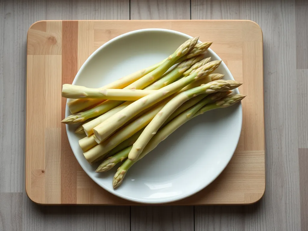 white-asparagus — Keep your white asparagus crisp and fresh for several days.