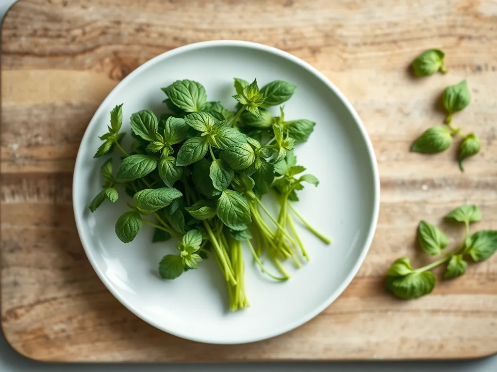 wild-basil — Keep your wild basil vibrant and flavorful in the fridge.